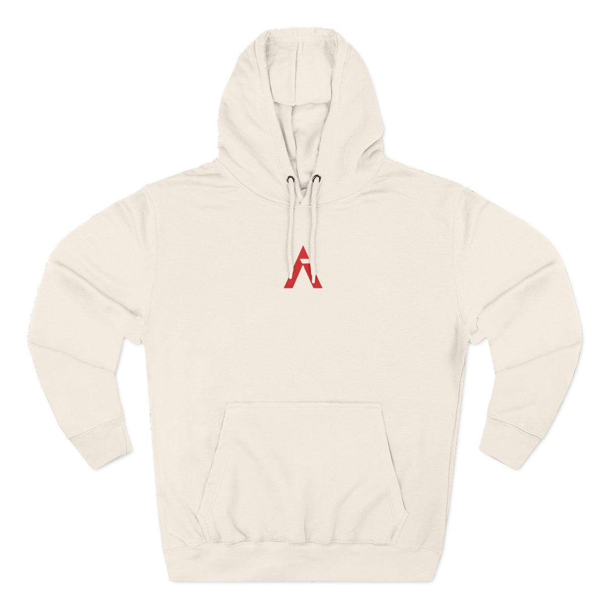Ascend Mountain Logo Hoodie — Minimalist Outdoor Adventure Fleece