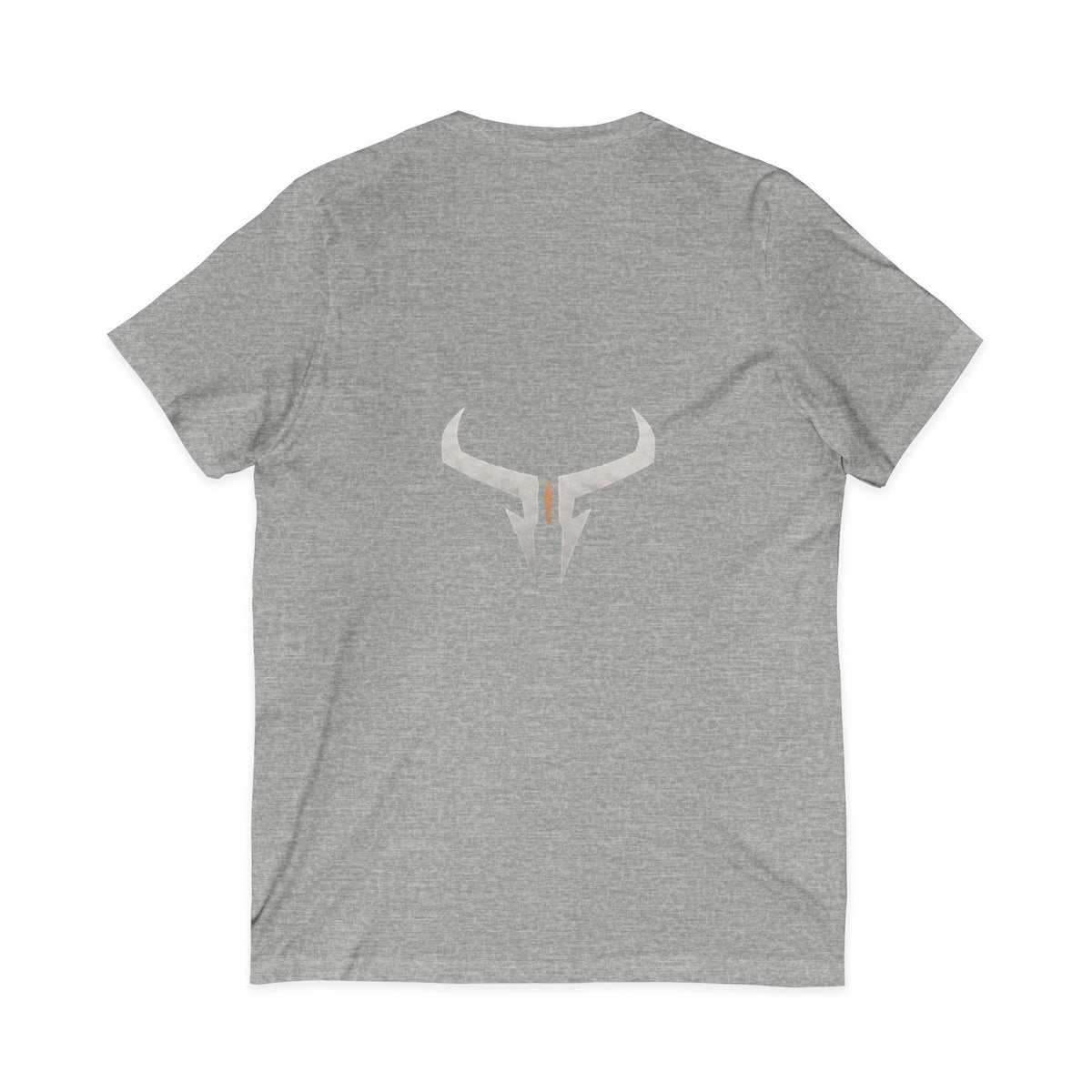 Razera Bull Logo V-Neck Tee — Minimal Gaming Emblem T-Shirt