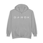 Zip Hoodie — DAROK Logo with “Defy. Endure. Repeat.” Back