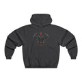 Vyxen Gothic Wolf Crest Hoodie — "VYXEN" Band Logo Pullover
