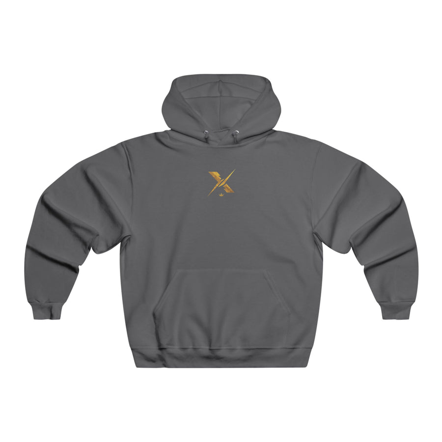 Axiom Sci‑Fi Graphic Hoodie — 'Axiom' Logo & Night Alley Print