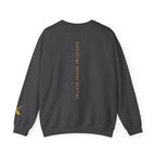 Crewneck Sweatshirt — Minimal 'AXIOM' Logo Pullover with Vertical Back Text