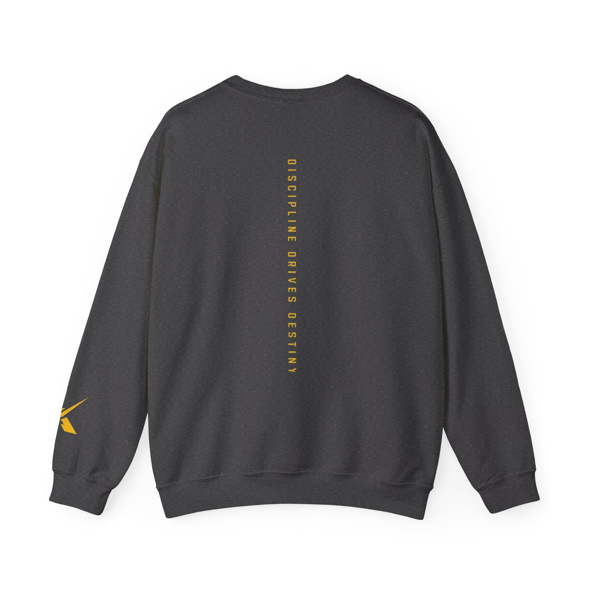 Crewneck Sweatshirt — Minimal 'AXIOM' Logo Pullover with Vertical Back Text