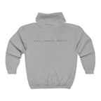 Zip Hoodie — DAROK Logo with “Defy. Endure. Repeat.” Back