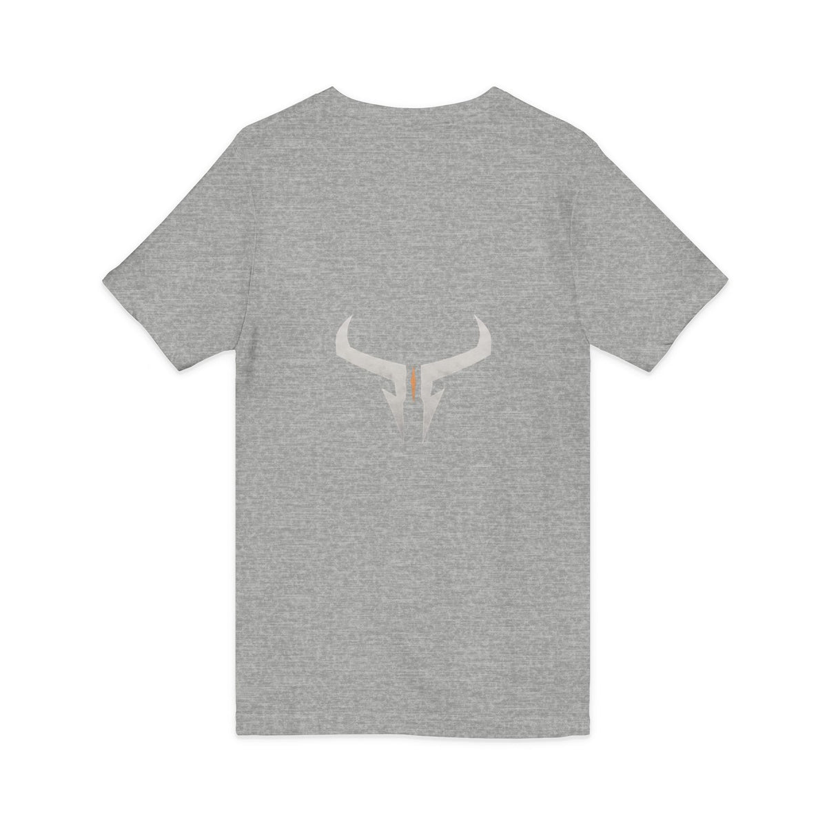 Razera Bull Logo V-Neck Tee — Minimal Gaming Emblem T-Shirt