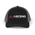 Trucker Cap — 'Ascend: Built to Rise' Logo Mesh Snapback