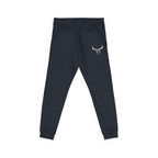 Embroidered Longhorn Fleece Sweatpants — Relaxed Western Joggers