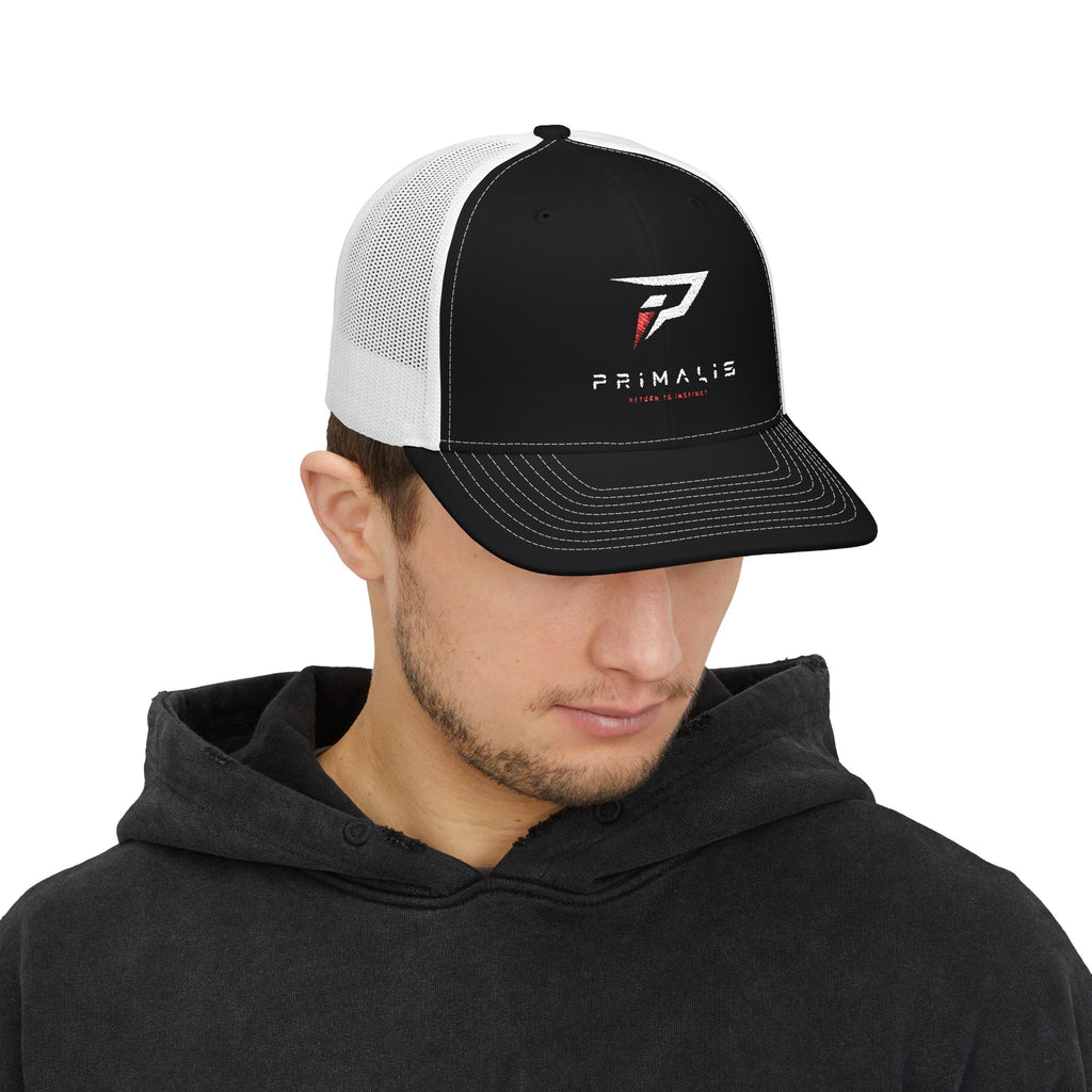 Primalis Performance Trucker Cap — Logo Snapback Hat
