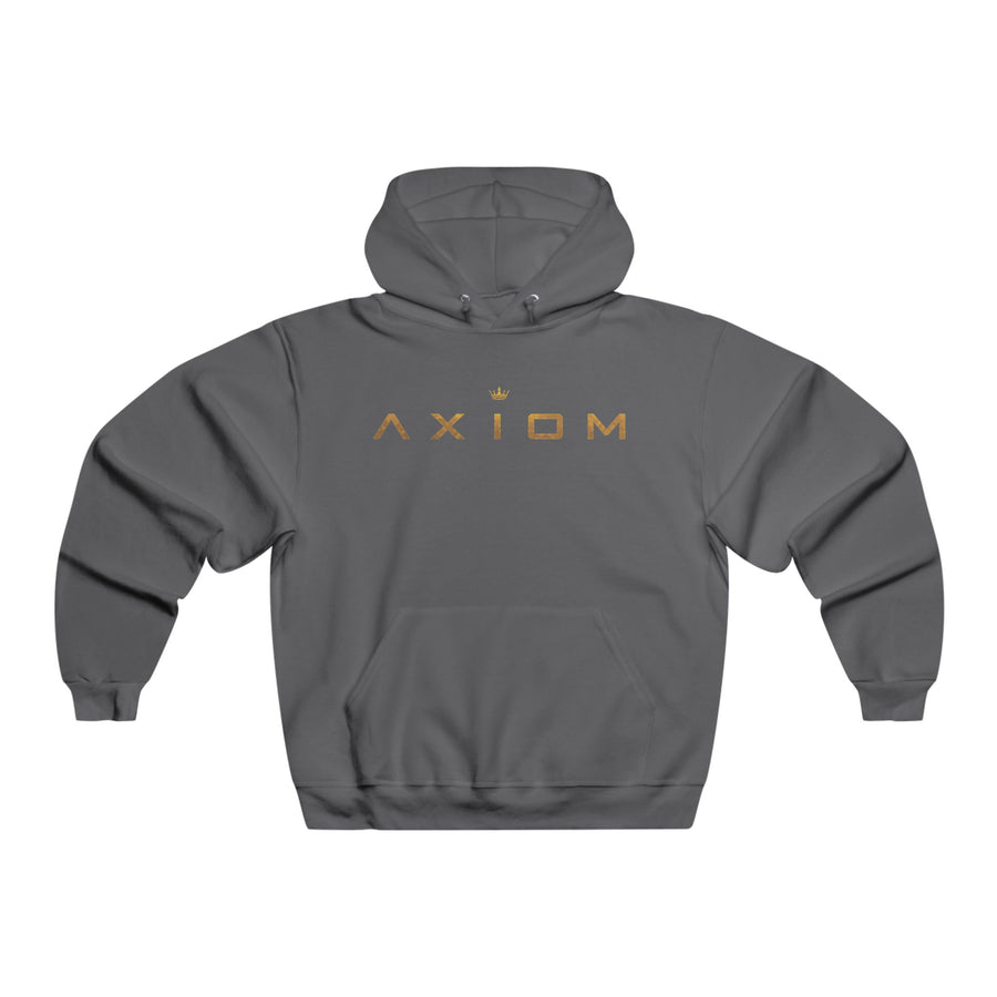 Axiom Logo Hoodie — Minimal Streetwear Pullover with Back Graphic