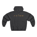Axiom Logo Hoodie — Minimal Streetwear Pullover with Back Graphic