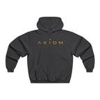 Axiom Logo Hoodie — Minimal Streetwear Pullover with Back Graphic