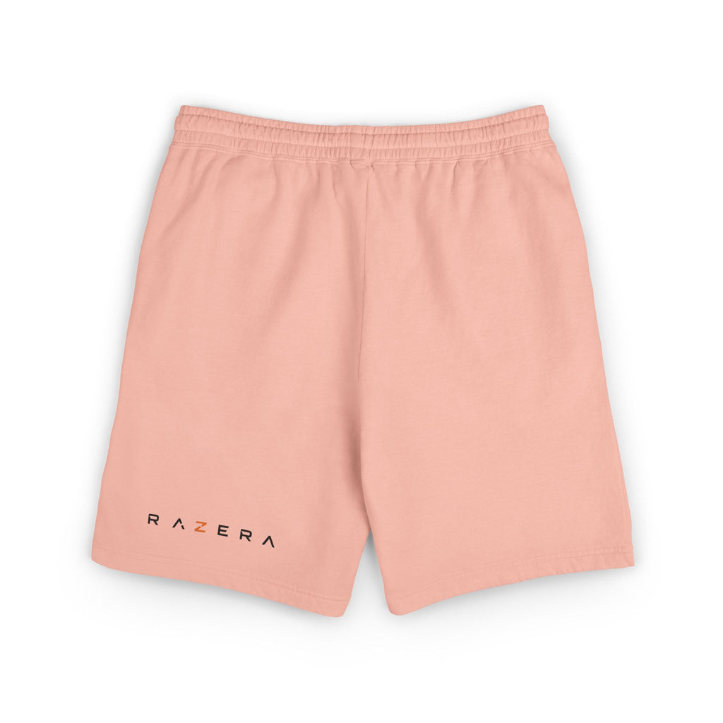 Lightweight Fleece Sweat Shorts — Garment-Dyed Comfort with Subtle Logo