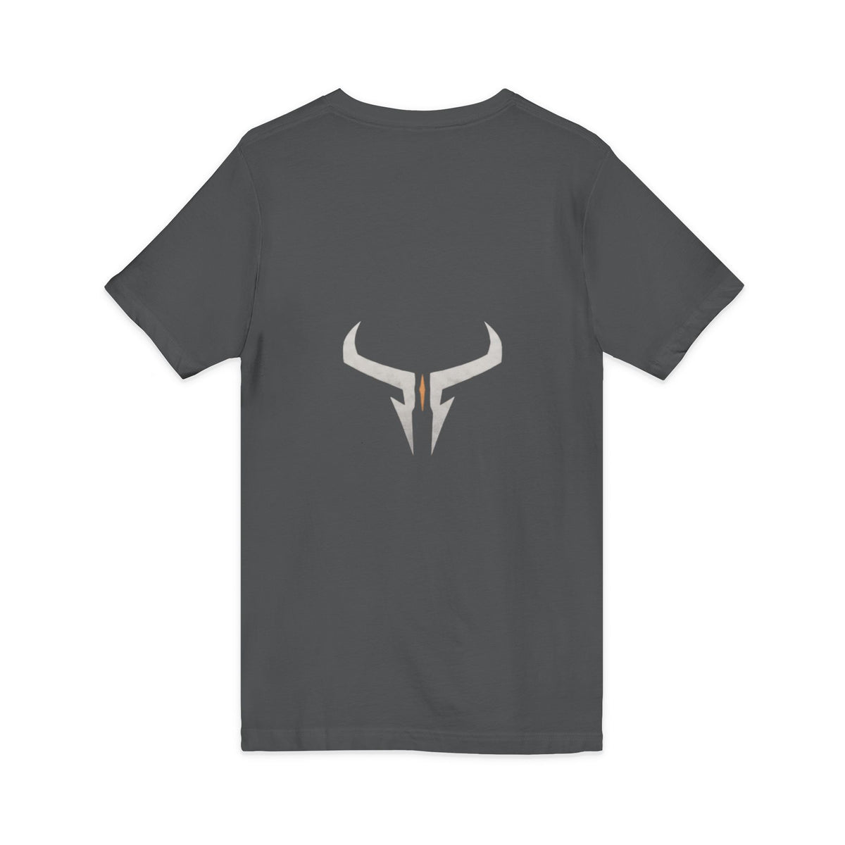 Razera Bull Logo V-Neck Tee — Minimal Gaming Emblem T-Shirt