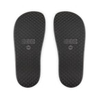 Men's Removable-Strap Slide Sandals — Lightweight White Slides with Removable Strap, Casual Pool & Beach Footwear
