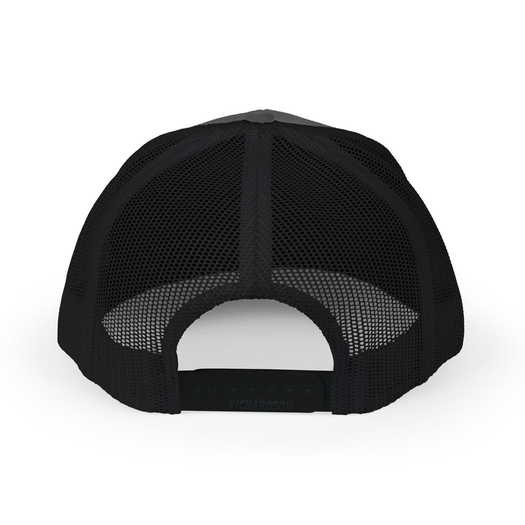 Vixen Wolf Heart Trucker Cap – Gothic Red & Black Graphic Snapback