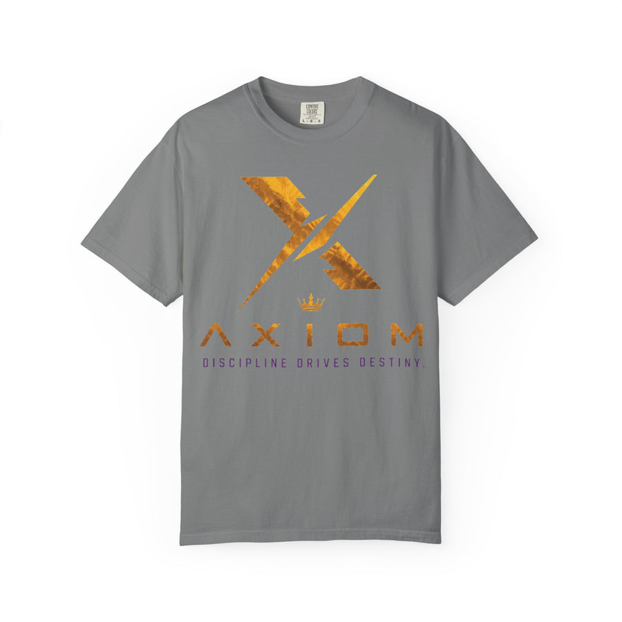 Axiom Logo T‑Shirt — 'Discipline Drives Destiny' Graphic Tee