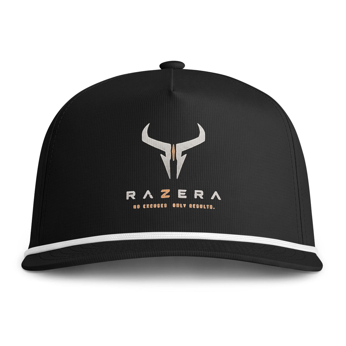 Sunwashed Rope Cap – Rustic Bull Skull Hat