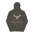 Razera Bull Logo Hoodie — Pigment-Dyed Pink Comfort Pullover
