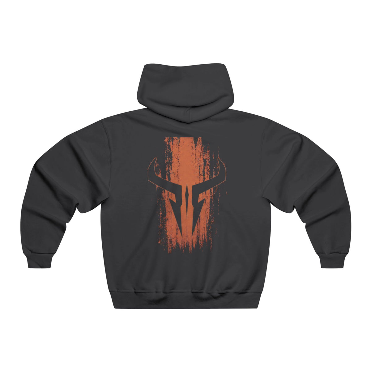 Spartan Helmet Distressed Graphic Hoodie — Warrior Vintage Design