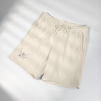 Lightweight Fleece Sweat Shorts — Garment-Dyed Comfort with Subtle Logo