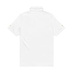 Embroidered White Men's Performance Polo