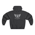 Wolf Pack Graphic Hoodie — 'DAROK' Distressed Wolf Head Men's Pullover