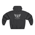 Wolf Pack Graphic Hoodie — 'DAROK' Distressed Wolf Head Men's Pullover