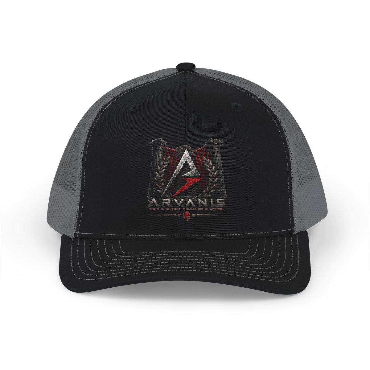 Aevans Wings Logo Snapback Trucker Cap — Vintage Military Patch Hat