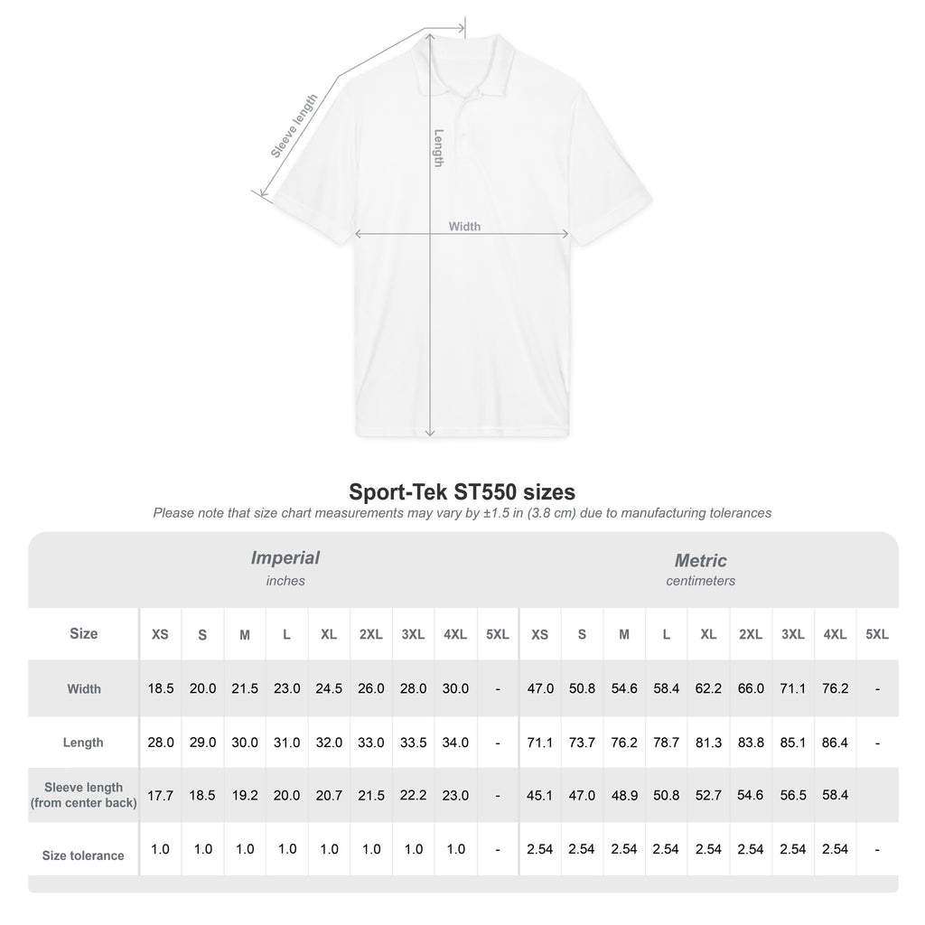 Dragon Ink Polo Shirt — Azera Branded Performance Golf Polo