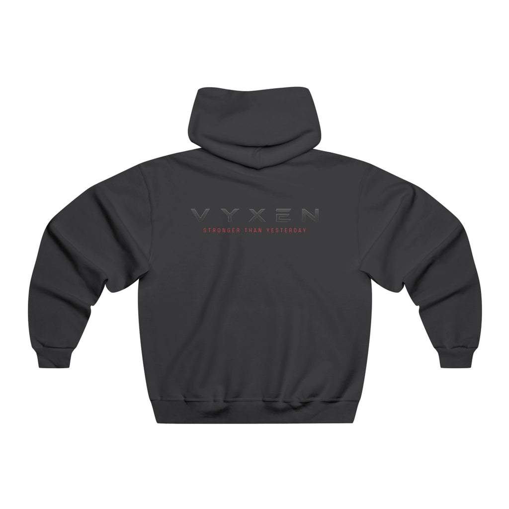VYXEN Graphic Hoodie — Gothic Crest Logo Pullover