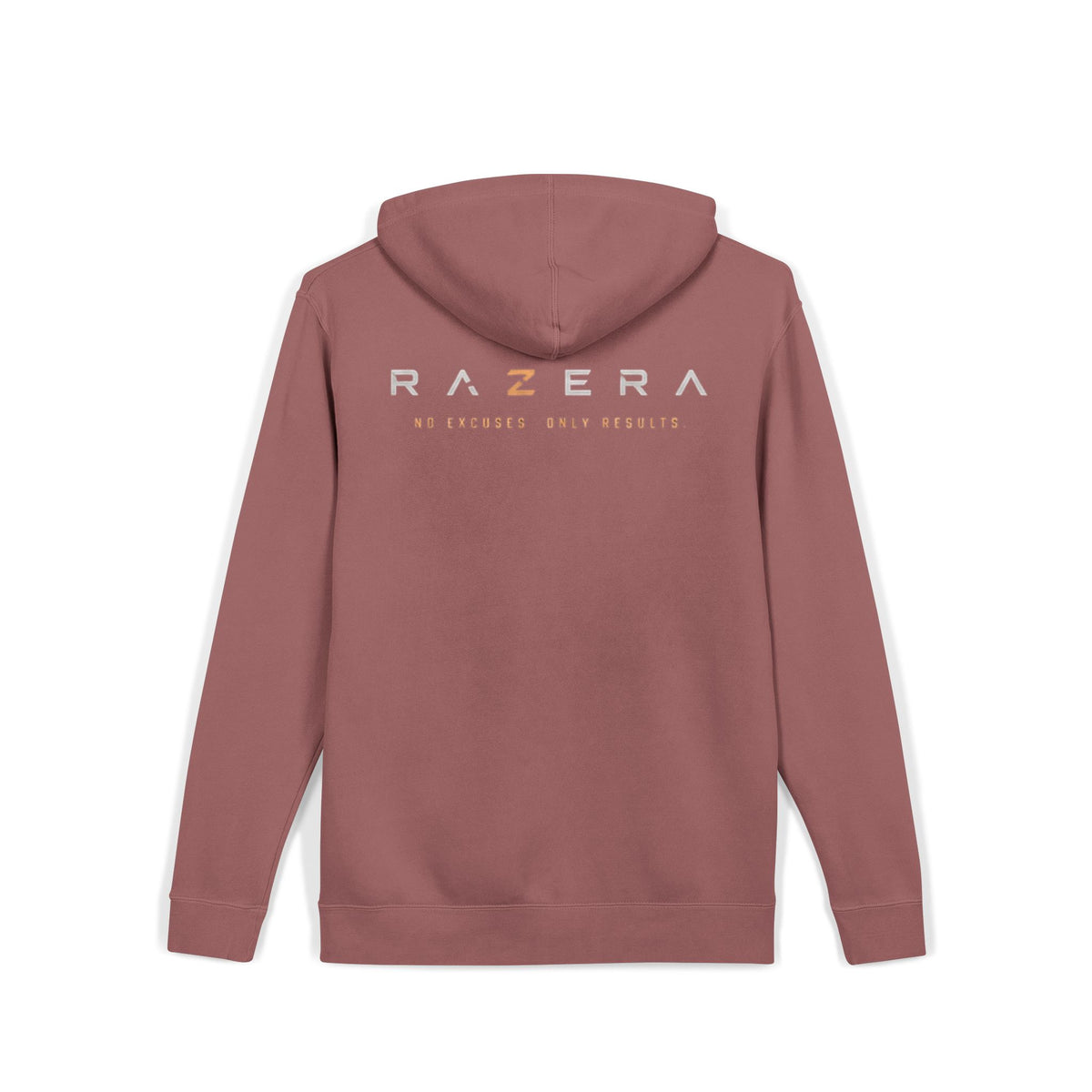 Pigment-Dyed Logo Hoodie — Bull Skull Front & Razera Back