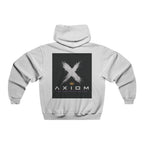 Axiom Logo Hoodie — Minimal Streetwear Pullover with Back Graphic