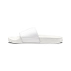 Men's Removable-Strap Slide Sandals — Lightweight White Slides with Removable Strap, Casual Pool & Beach Footwear