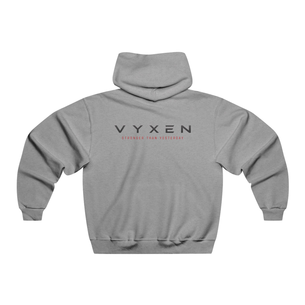 VYXEN Graphic Hoodie — Gothic Crest Logo Pullover