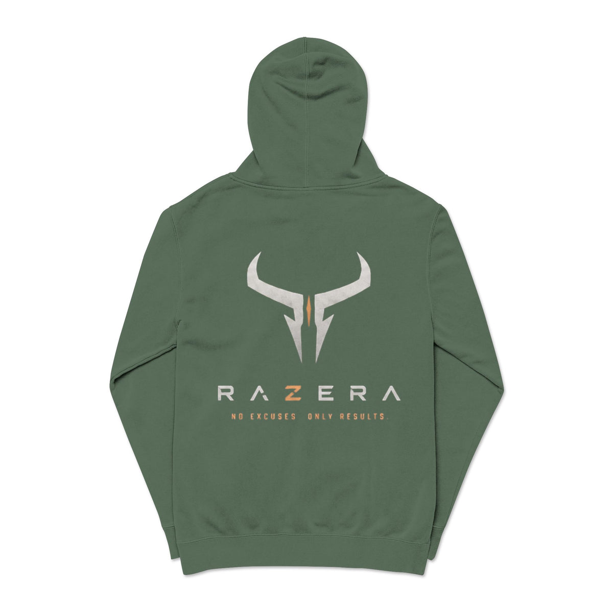Razera Bull Logo Hoodie — Pigment-Dyed Pink Comfort Pullover