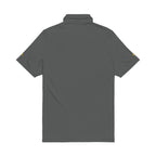 Embroidered White Men's Performance Polo