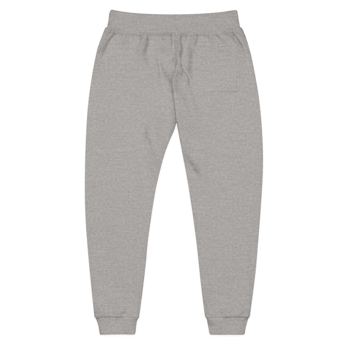 Embroidered Vytan Logo Sweatpants – White Fleece Joggers