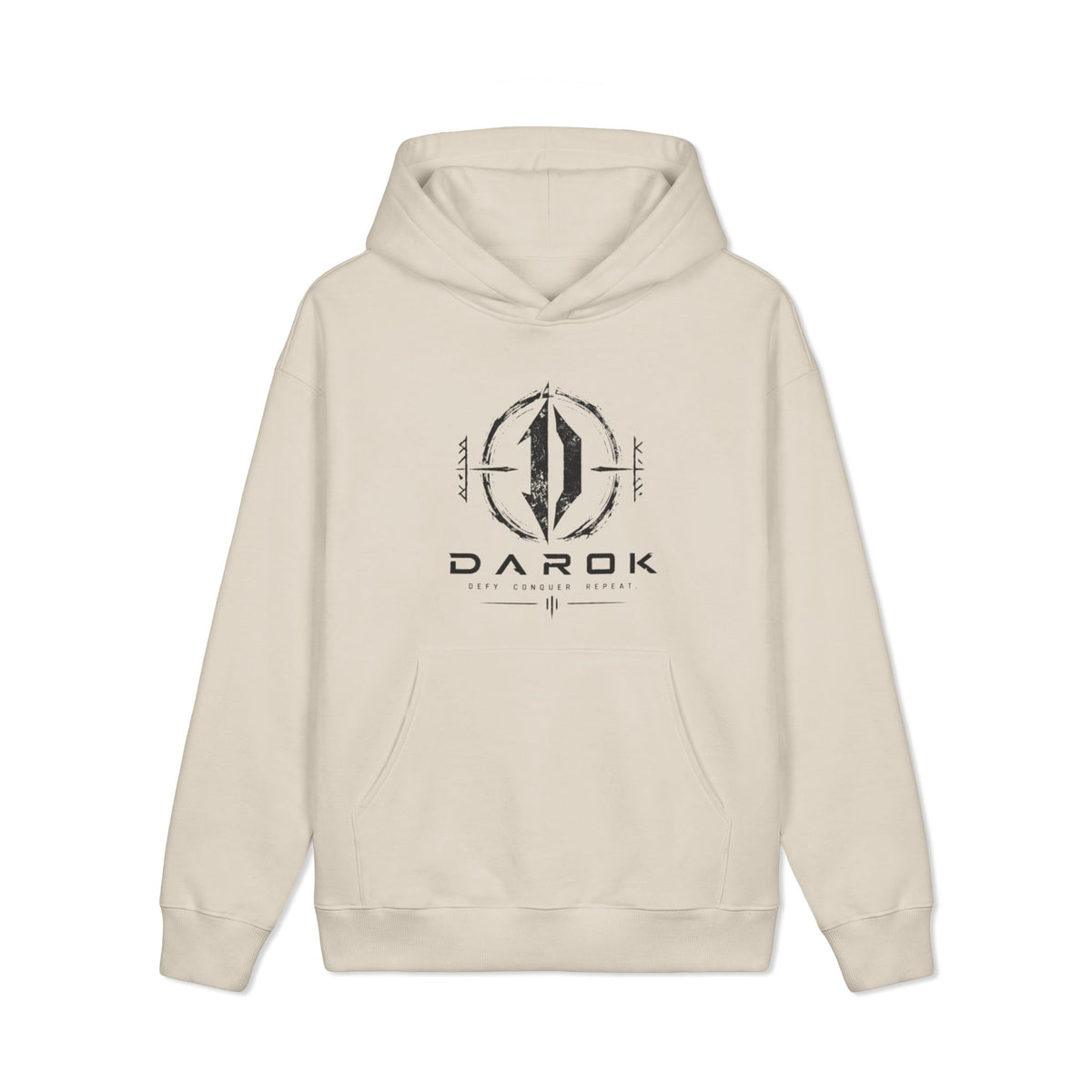 Darok Symbol Hoodie — Minimalist Graphic Streetwear Pullover
