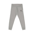 Embroidered Vytan Logo Sweatpants – White Fleece Joggers
