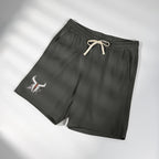 Lightweight Fleece Sweat Shorts — Garment-Dyed Comfort with Subtle Logo