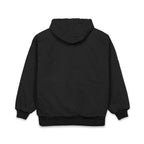 Hooded Work Jacket — Embroidered Bull Skull Logo