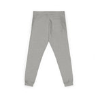 Embroidered Vytan Logo Sweatpants – White Fleece Joggers