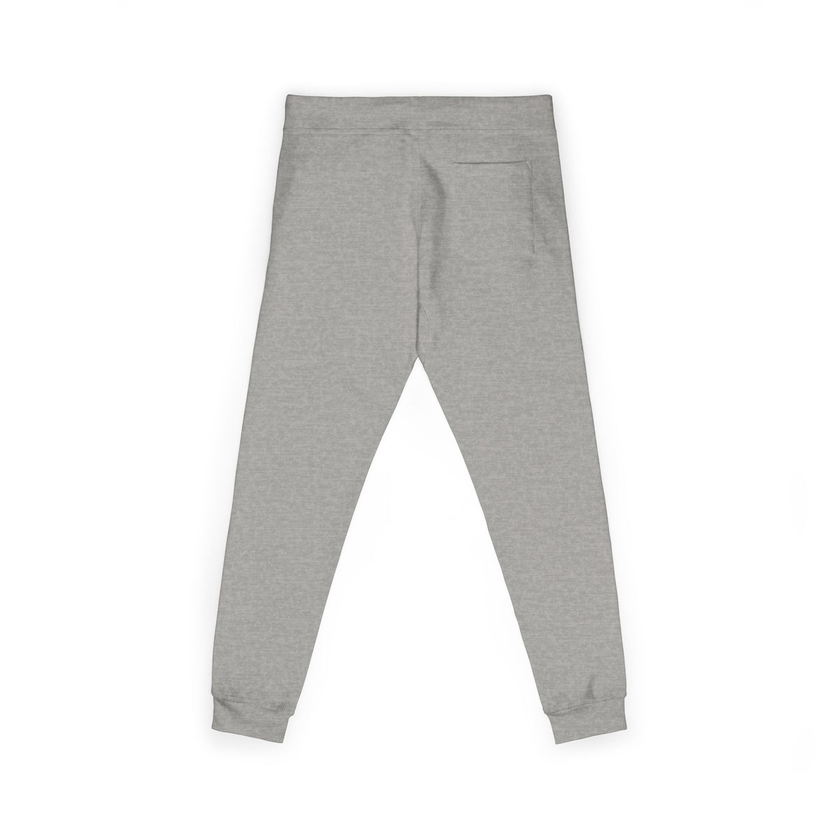 Embroidered Vytan Logo Sweatpants – White Fleece Joggers