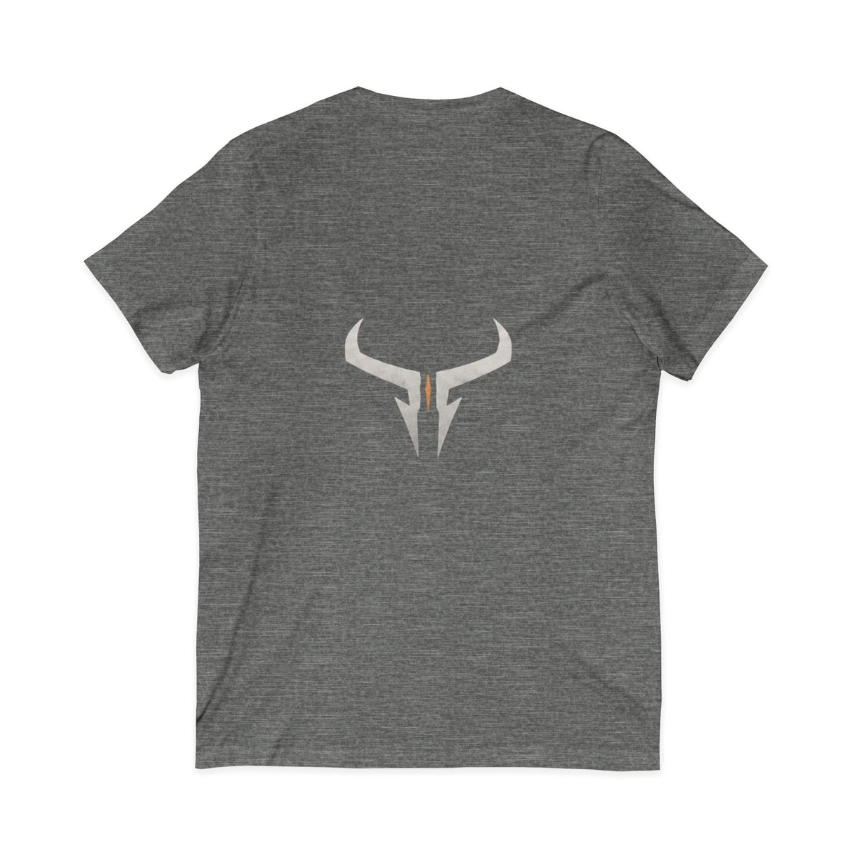 Razera Bull Logo V-Neck Tee — Minimal Gaming Emblem T-Shirt