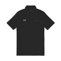 Embroidered White Men's Performance Polo
