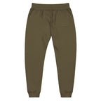Embroidered Longhorn Fleece Sweatpants — Relaxed Western Joggers