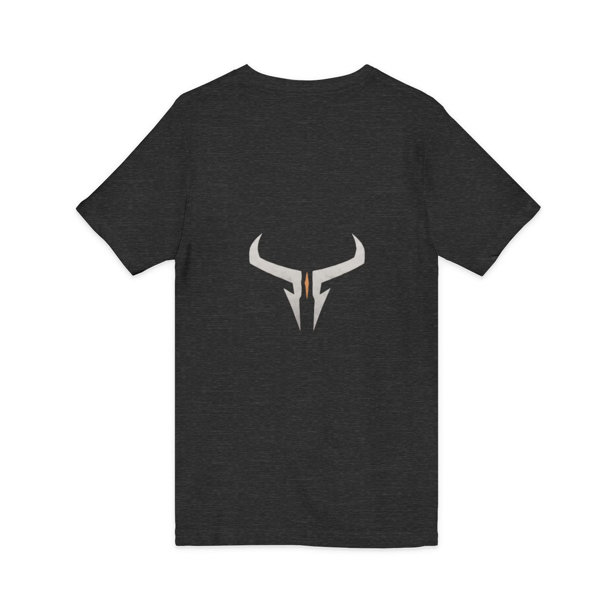 Razera Bull Logo V-Neck Tee — Minimal Gaming Emblem T-Shirt