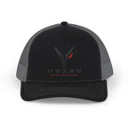 Vyxen Logo Trucker Cap — Minimal Athletic Snapback Hat