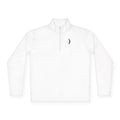 Quarter-Zip Pullover — Minimal Crescent Moon "Stay Grounded, Breathe"