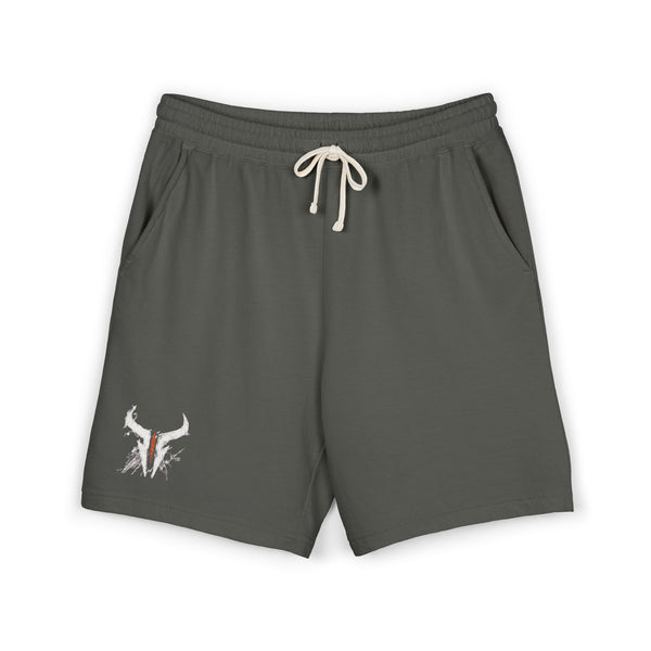 Lightweight Fleece Sweat Shorts — Garment-Dyed Comfort with Subtle Logo